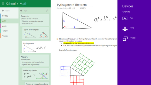 OneNote: Microsoft integriert handschriftliche Notizen und Druckfunktion