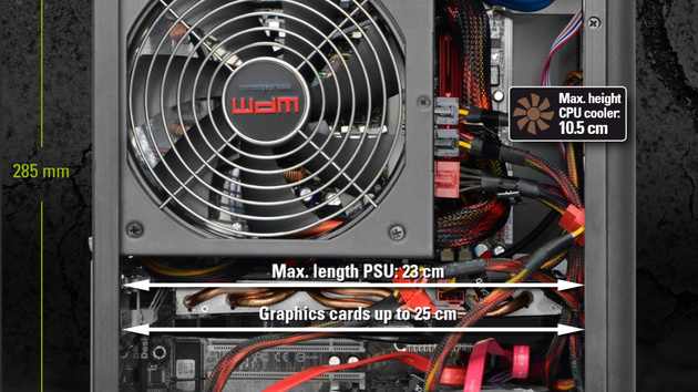 Sharkoon: Kompakte Gehäuse für ITX und mATX