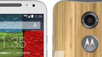 Moto X+1: Smartphone aus Alu und Holz erneut abgelichtet