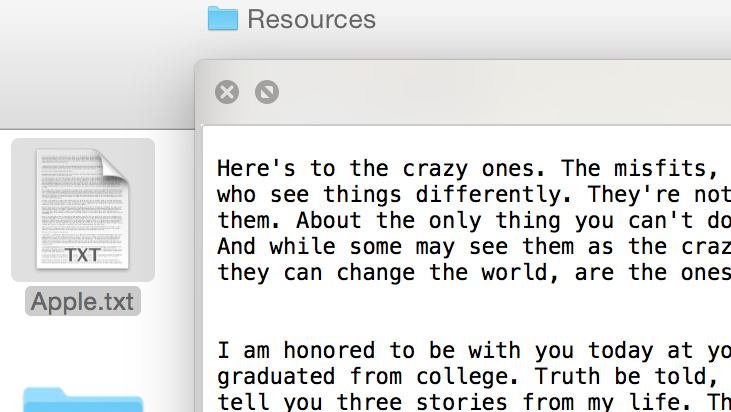 Easter Egg: In vielen Macs steckt eine Rede von Steve Jobs