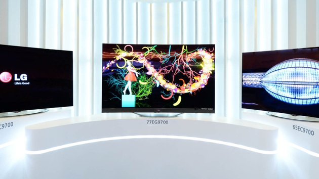 OLED-TV: LGs gebogene OLED-TVs mit UHD starten bei 9.000 Euro