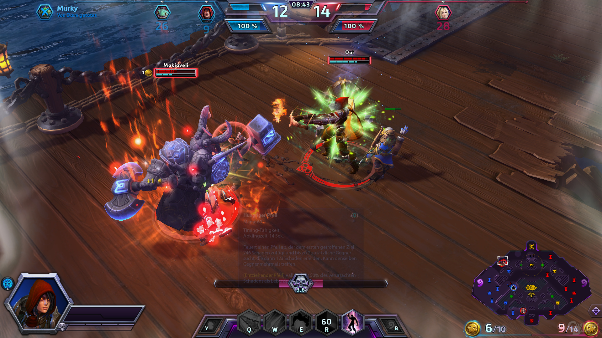 Heroes of the Storm – Kampf