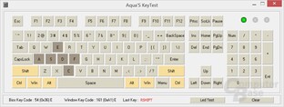 6-Key-Rollover („KRO“, Anzahl gleichzeitig zu drückender Tasten)