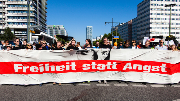 Freiheit statt Angst: Aufruf zur Demo gegen grenzenlose Überwachung