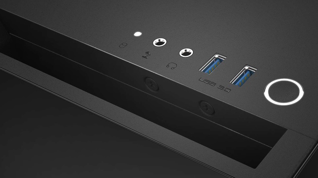 NZXT Source S340: Gehäuse mit geschlossener Front und viel Einblick