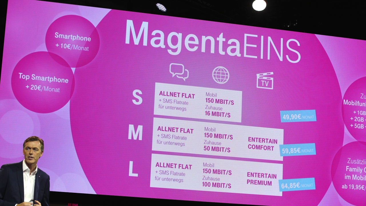 Magenta Eins: Telekom-Tarife vereinen Mobilfunk, Festnetz und IPTV