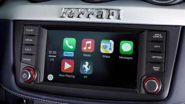 Carplay Ferrari Ff Ist Das Erste Automobil Mit Ios