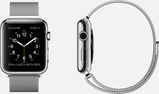 Apple Watch – 316L Edelstahl – Milanaise-Armband Edelstahl – Magnetverschluss