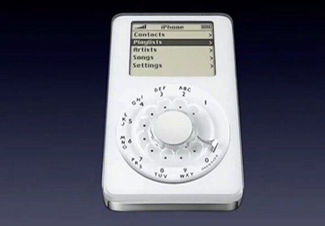 Das iPhone mit Click Wheel
