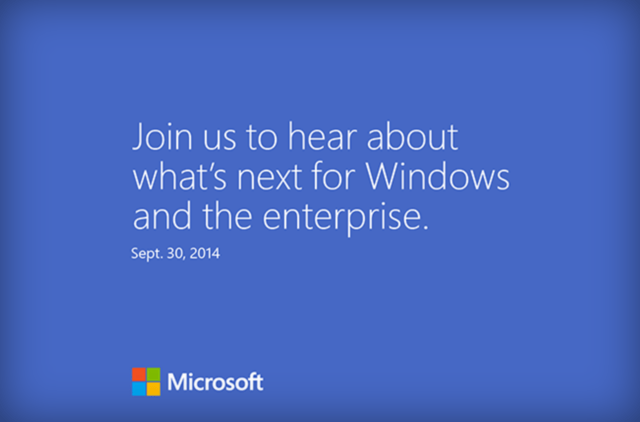 Microsoft lädt zum 30. September nach San Francisco