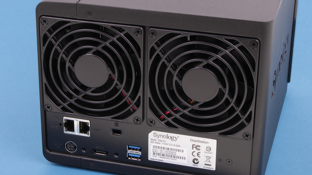 Synology DS415+ im Test: Viele Daten schnell verschlüsselt