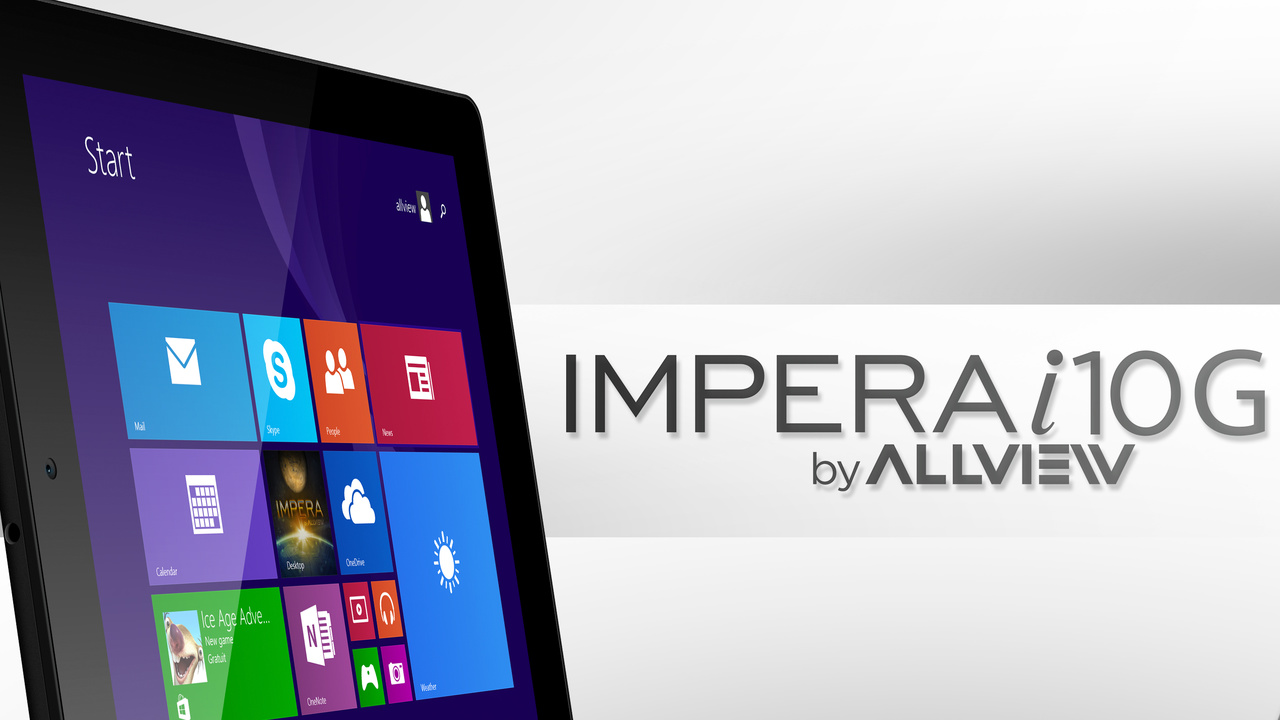 Allview Impera i10G: Windows-Tablet mit 9,7 Zoll und 3G für 279 Euro
