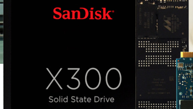 SanDisk X300: SSD mit TLC-Speicher und SLC-Turbo für Unternehmen