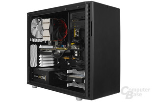 Fractal Design Define R5 – Testsystem seitlich