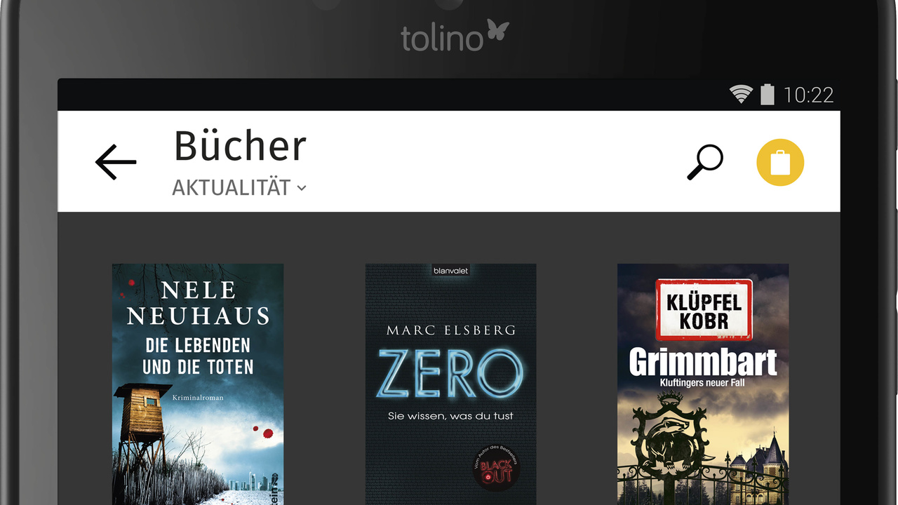 E-Book-Reader: Tolino Vision 2 und Tab 8 zur Frankfurter Buchmesse