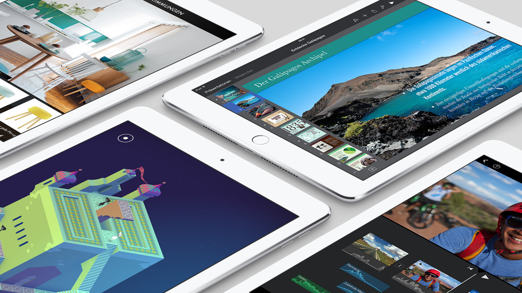 iPad Air 2 und iPad mini 3: Apple-Tablets mit Touch ID und der Farbe Gold