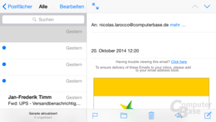 iOS 8 – Mail