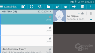 TouchWiz – E-Mail