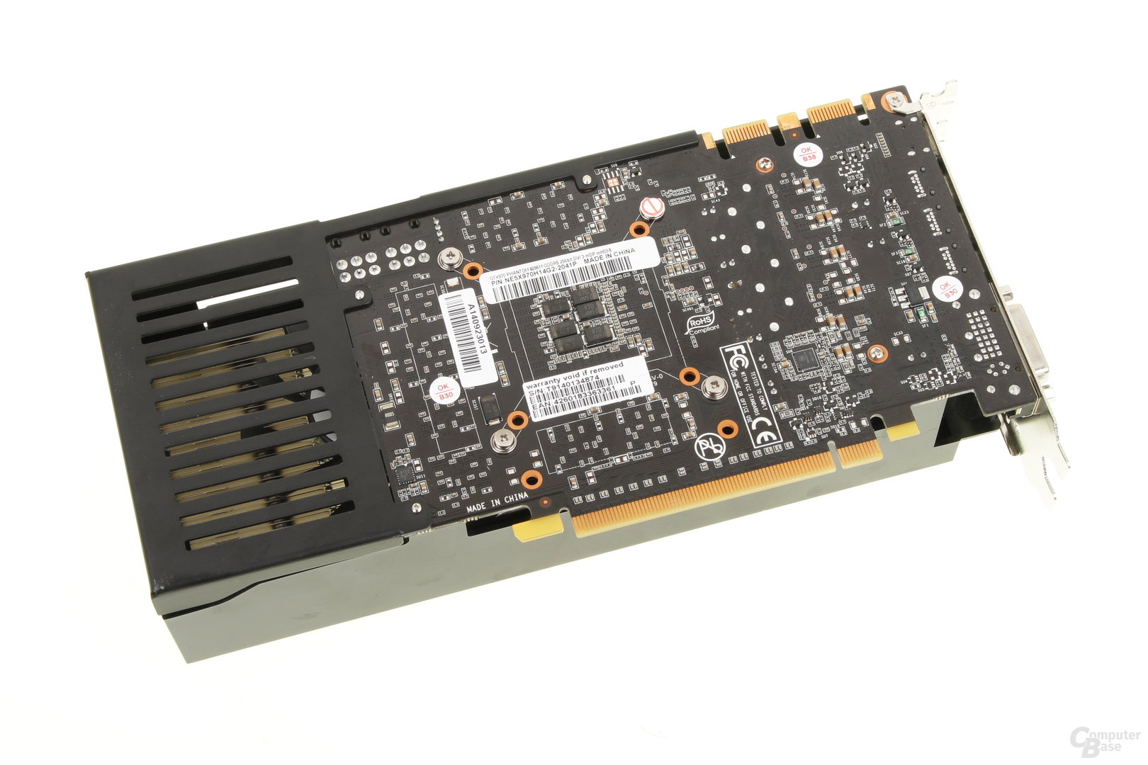 Gainward GeForce GTX 970 Phantom – Rückseite
