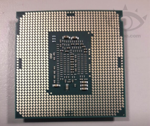 Rückseite eines Musters von „Skylake-S“