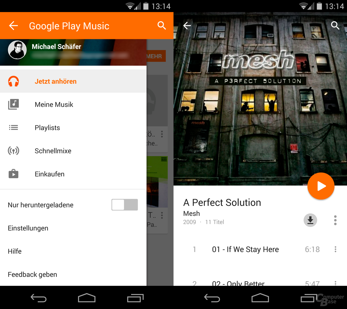 Google Play Music 5.7