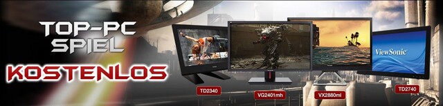 Display-Aktion von ViewSonic