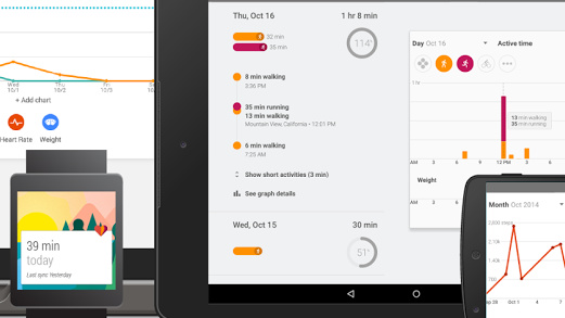 Google Fit: Fitness-App für alle Plattformen freigegeben