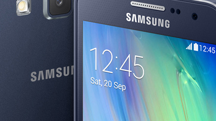 Samsung Galaxy A3 & A5: Dünne Metall-Smartphones mit Selfie-Kamera