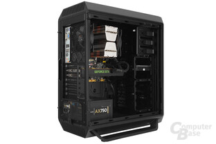 be quiet! Silent Base 800 – Testsystem seitlich