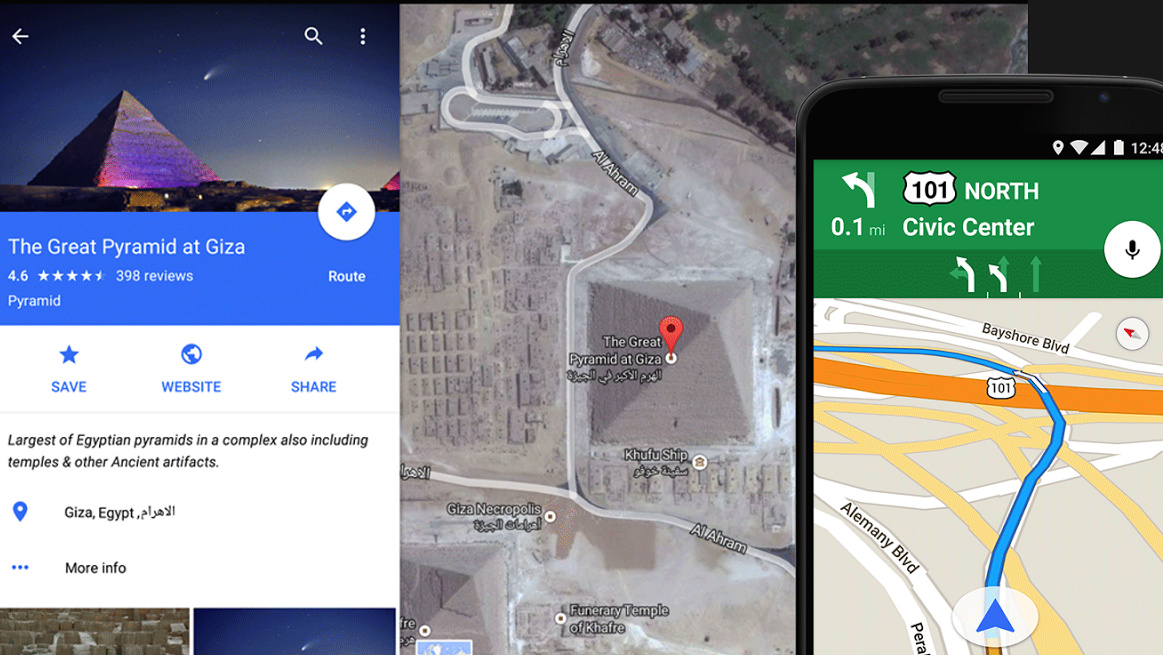 Google Maps: Karten-App mit Material Design und neuen Funktionen