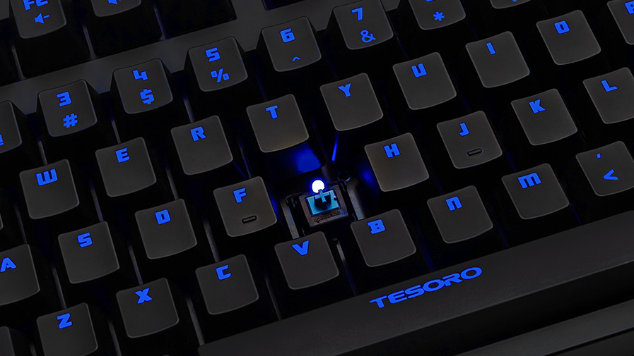 Tesoro Excalibur RGB: Tastatur mit Hintergrundbeleuchtung nach Wahl