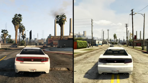 GTA V: Grafikvergleich zwischen PS4 und PS3