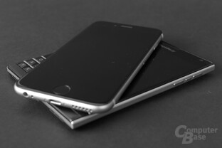 Das BlackBerry Passport und das iPhone 6