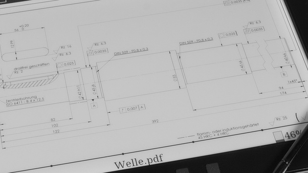 Icarus Excel 2014 im Test: E-Book-Reader mit Stift für das DIN-A4-Format