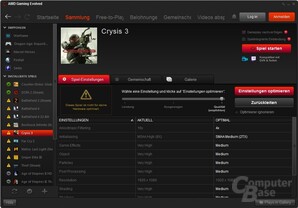 Gaming Evolved – Detailansicht