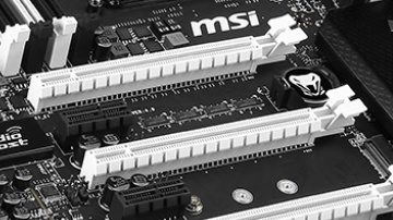 MSI X99S SLI Krait Edition: X99-Mainboard ebenfalls in Schwarz und Weiß