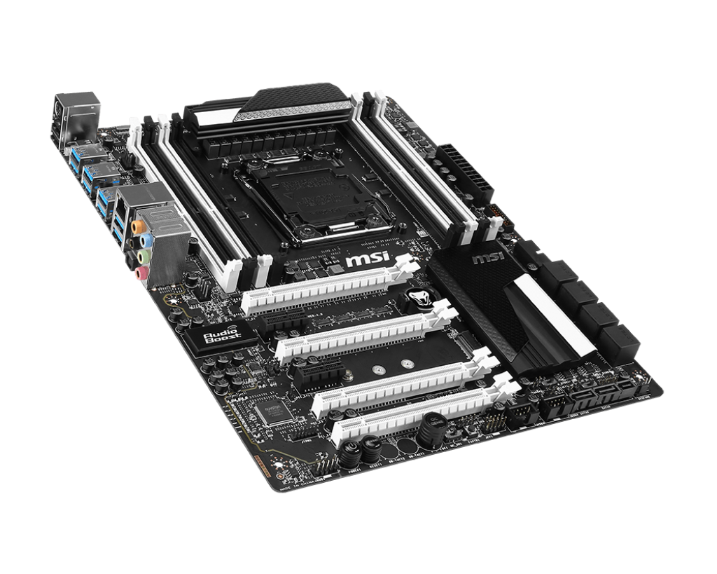 MSI X99S SLI Krait Edition – die PCIe-Steckplätze
