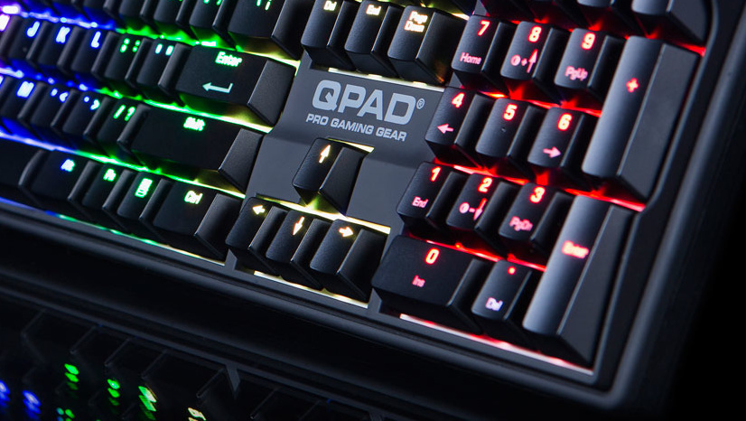 Qpad: MK-90 ist erste RGB-Tastatur mit Beat-Beleuchtung