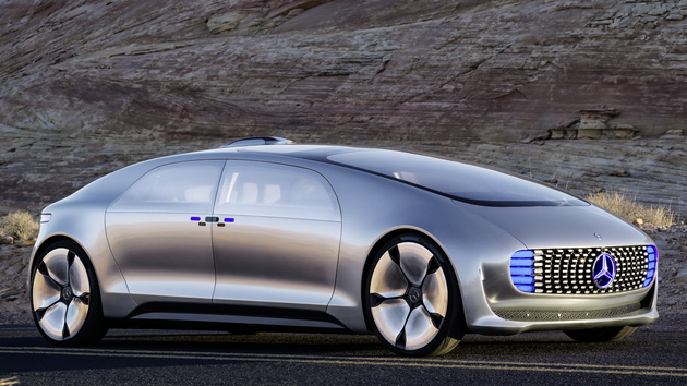 Mercedes-Benz F 015: Im Jahr 2030 wird autonom und ohne Knöpfe gefahren