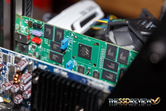 SSD-Prototyp mit Marvell 88SS1093