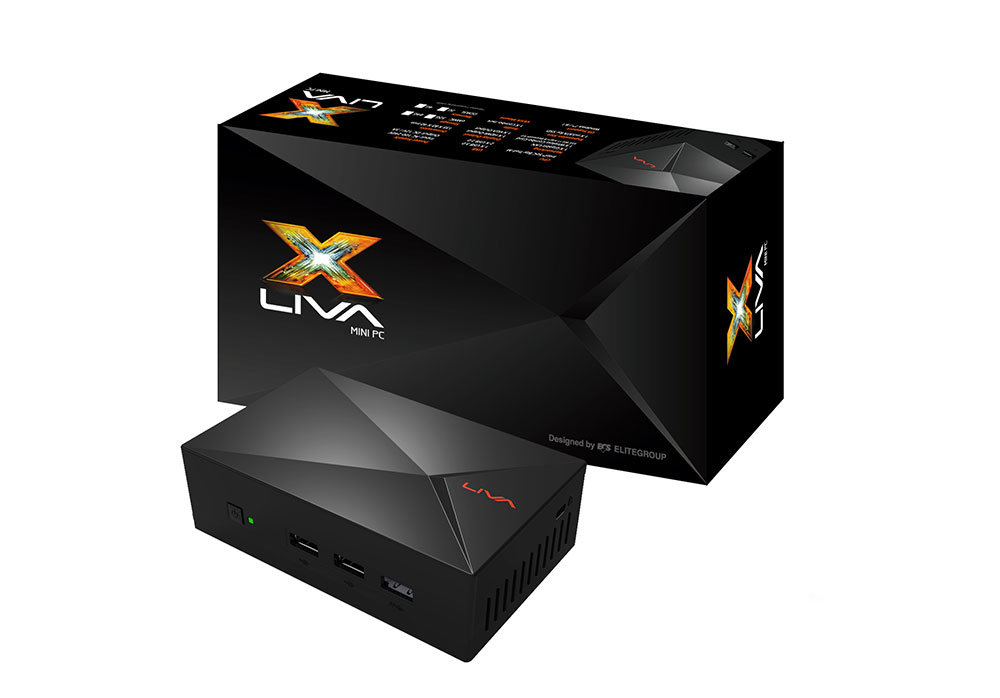 ECS Liva X – mit Verpackung