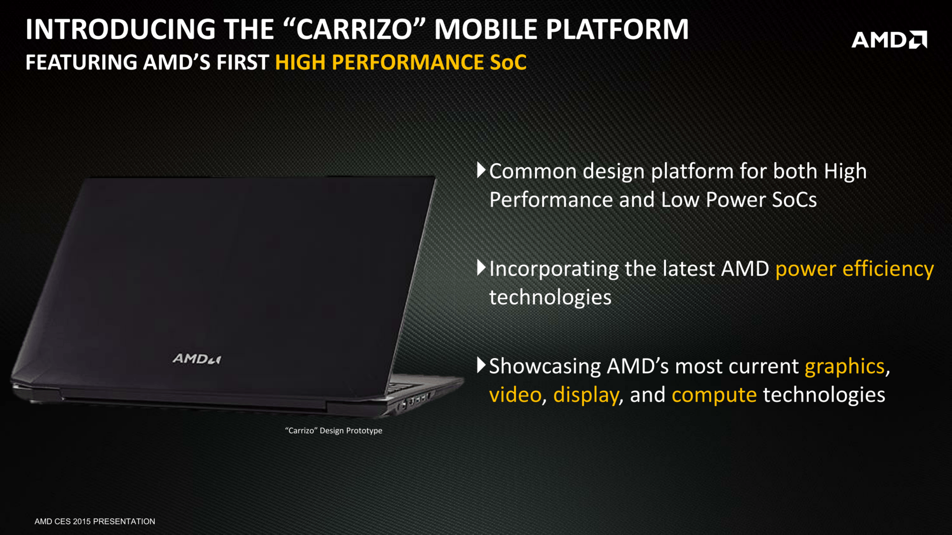 Carrizo als Mobile-Plattform