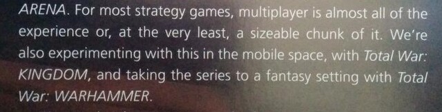Total War: Warhammer wird in einem kurzen Satz enthüllt