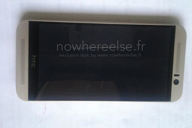 HTC One (M9) – Prototyp Vorderseite