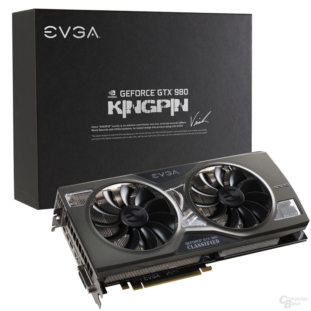 EVGA GeForce GTX 980 Kingpin – mit Karton