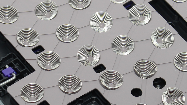 CM Storm Novatouch im Test: Mit Topre zwischen Rubberdome und Mechanik