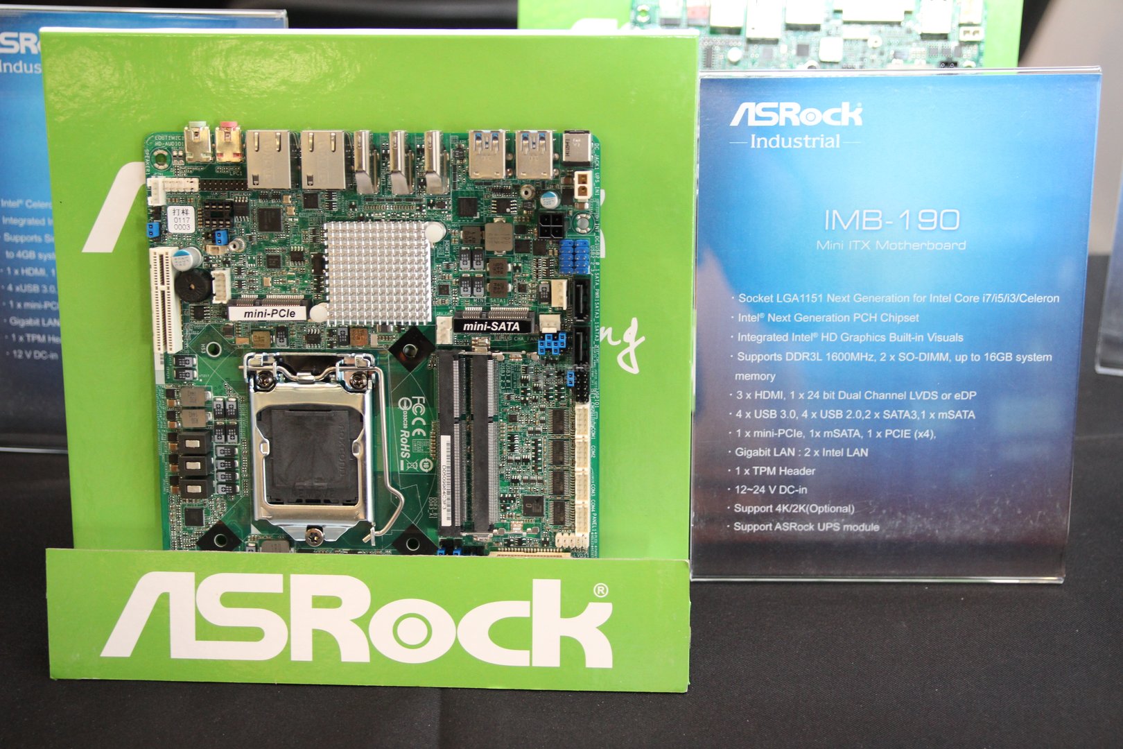 Skylake-Mini-ITX-Mainboard von ASRock