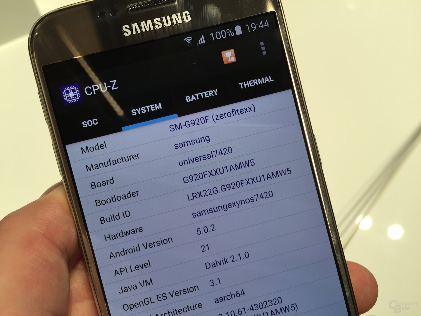 Exynos 7420 im Samsung Galaxy S6