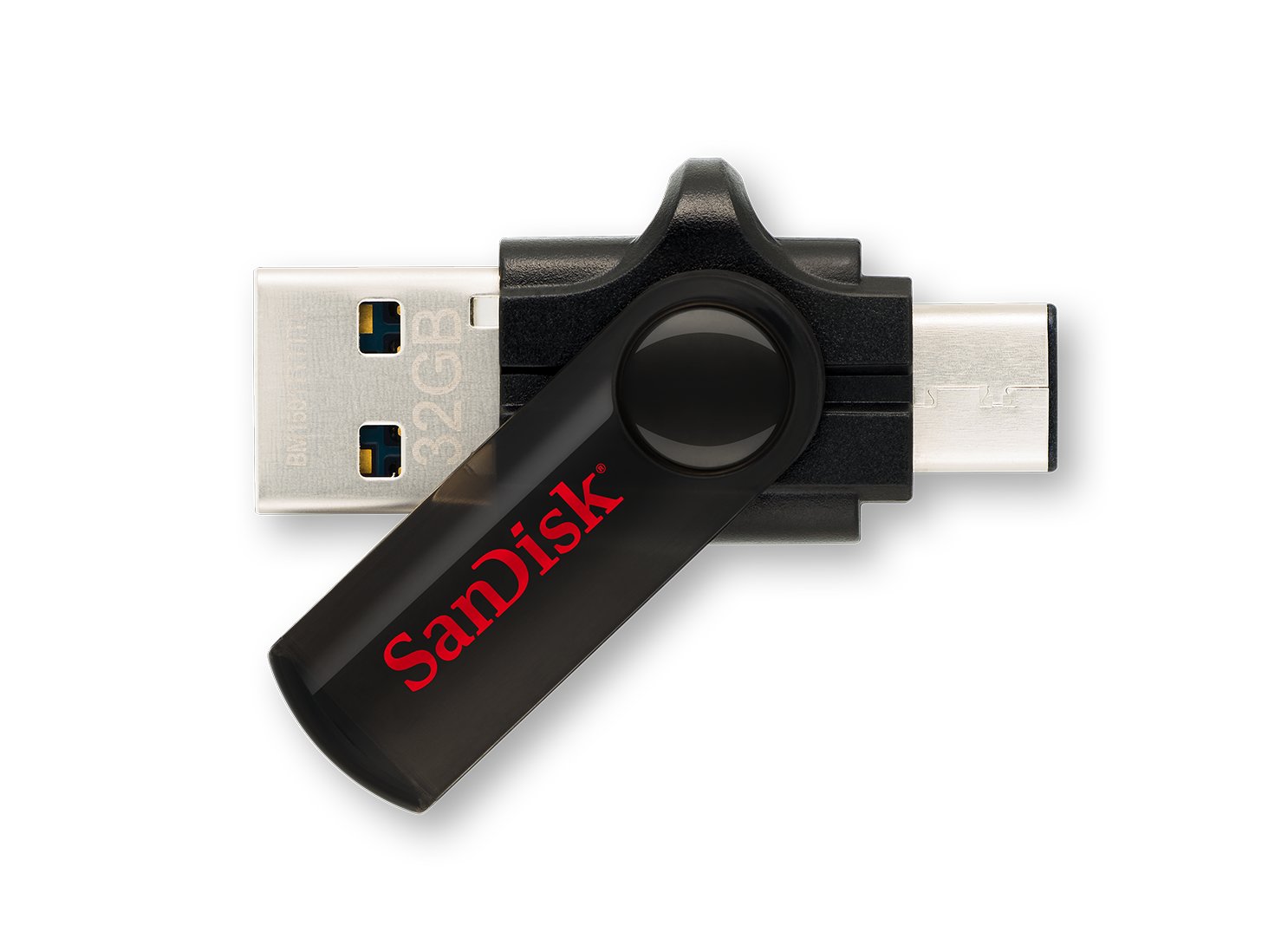 SanDisk Dual mit zwei Steckern