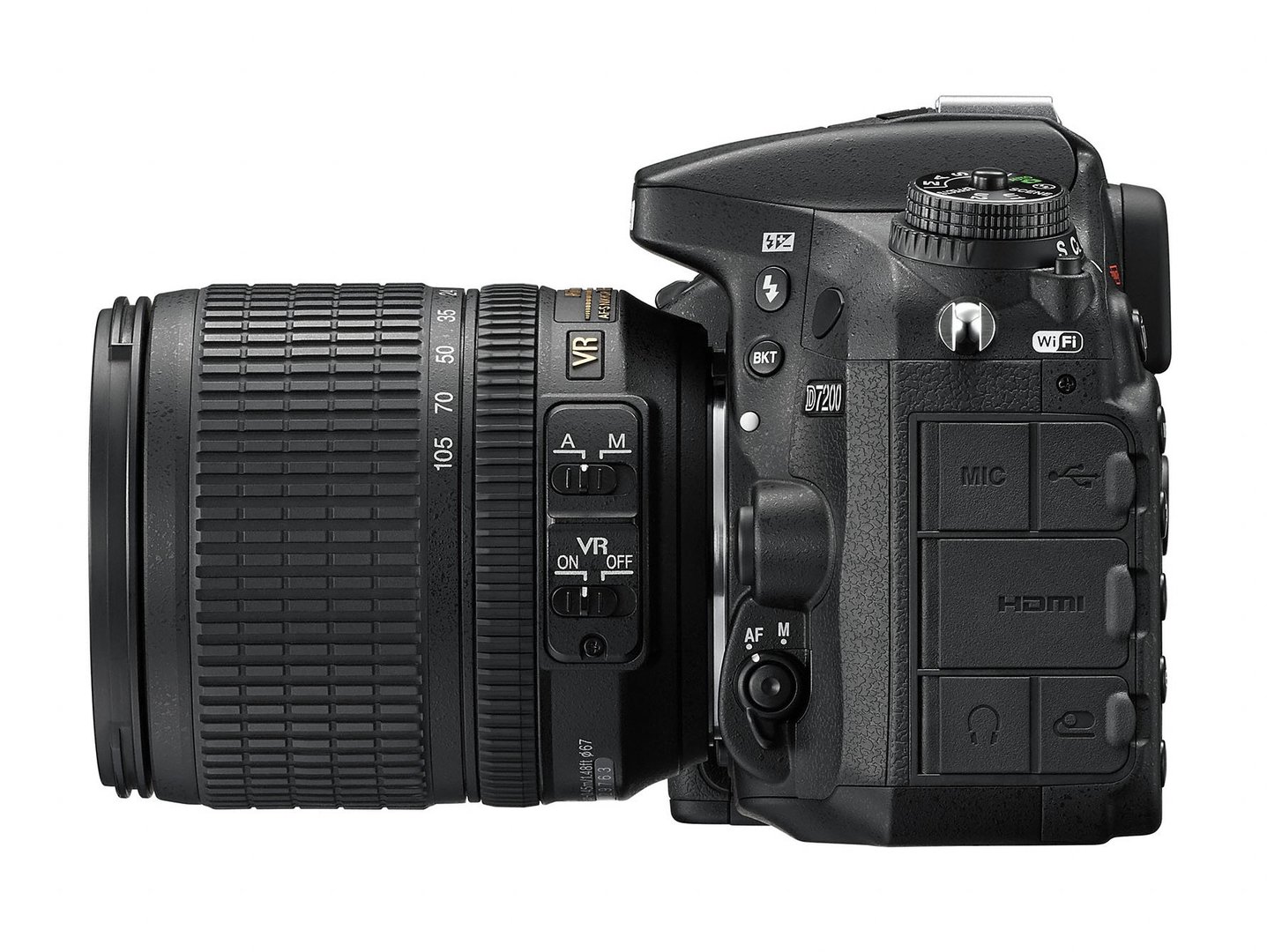 Nikon D7200 – AF-S DX NIKKOR 18–105 mm 1:3,5–5,6G ED VR